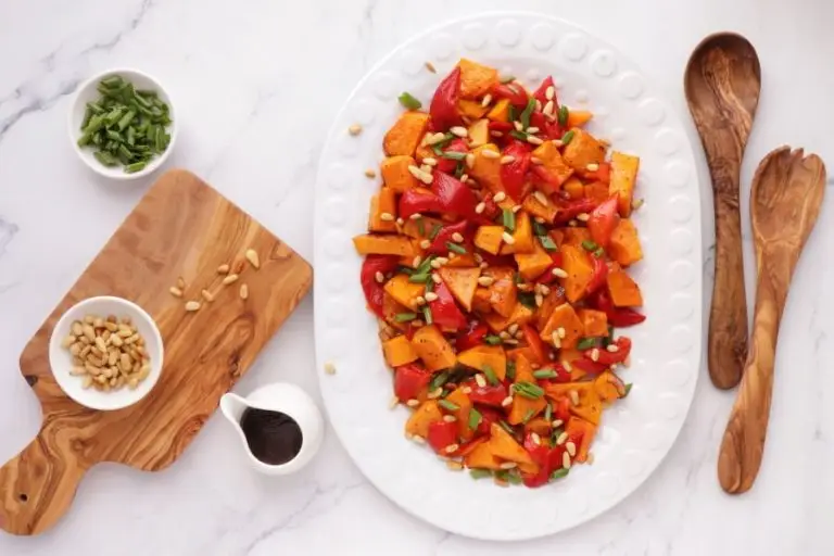 Step 6 - Vegan Roasted Pumpkin Salad
