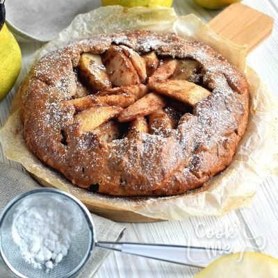 Rustic pear pie Recipe-How To Make Rustic pear pie-Delicious Rustic pear pie