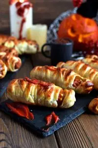 Sausage mummy dippers