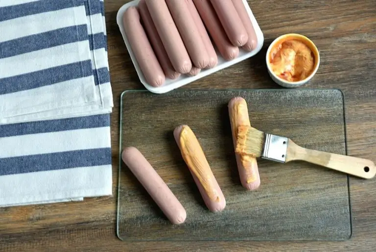 Step 2 - Sausage mummy dippers