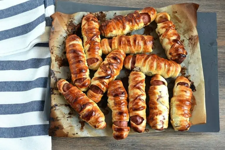 Step 5 - Sausage mummy dippers