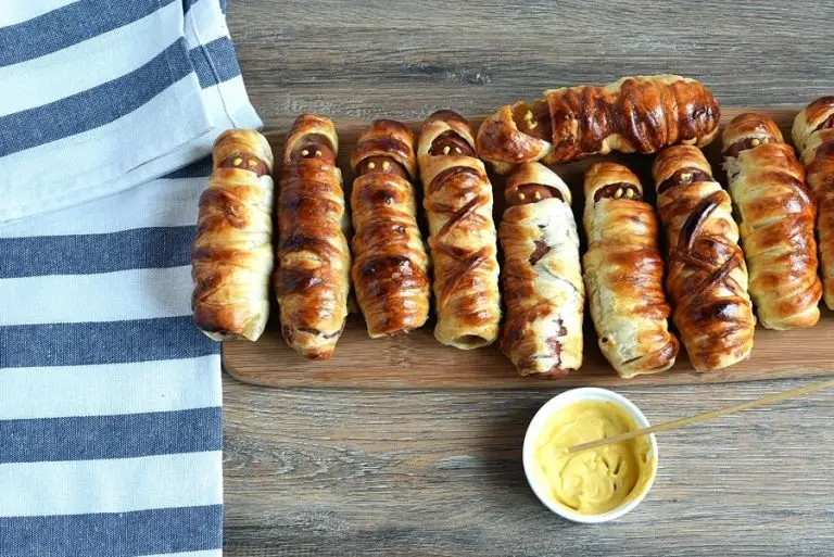 Step 6 - Sausage mummy dippers
