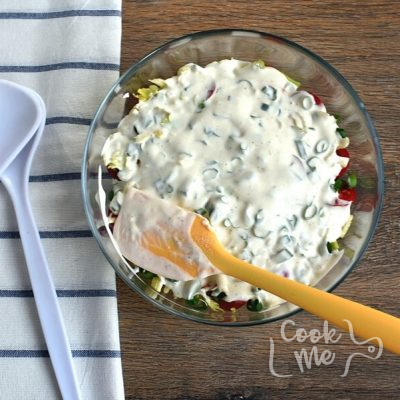 Keto Seven-Layer Salad recipe - step 2