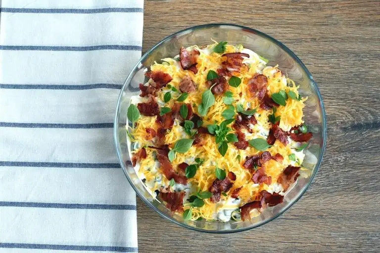 Step 3 - Keto Seven-Layer Salad