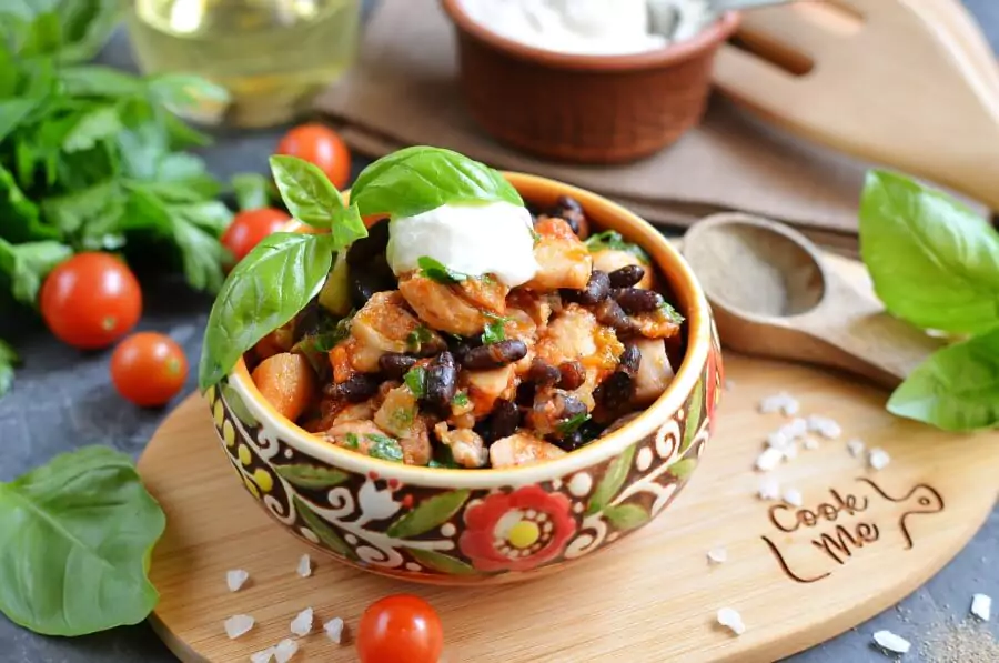 Spicy Chicken & Bean Stew