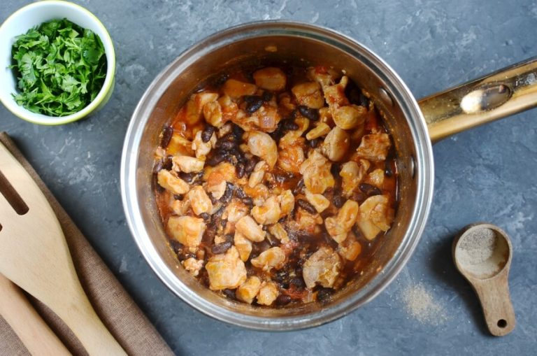 Step 3 - Spicy Chicken & Bean Stew