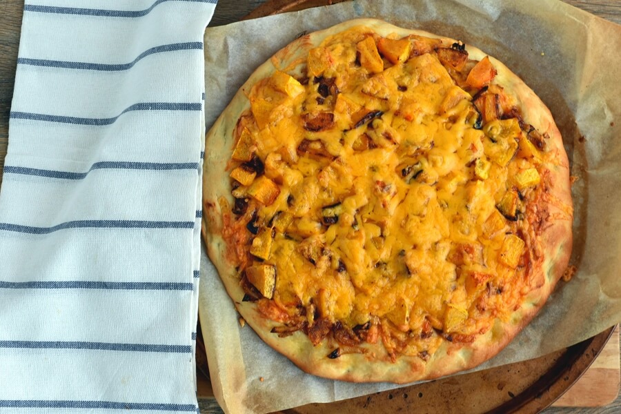 Sweet and Spicy Butternut Squash Pizza recipe - step 13