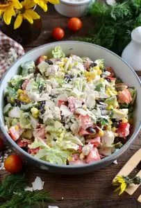 Tex-Mex Chopped Chicken Salad