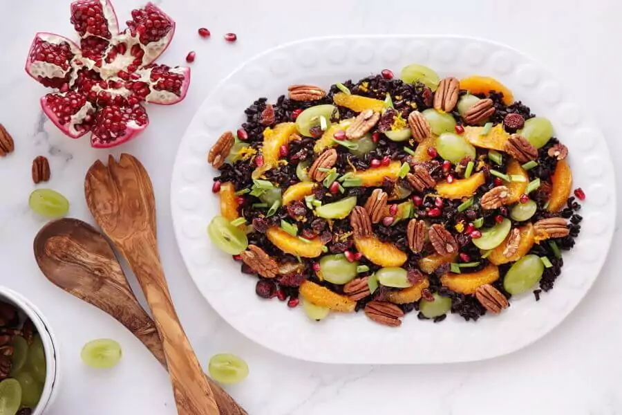 The Best Wild Rice Salad with Grape