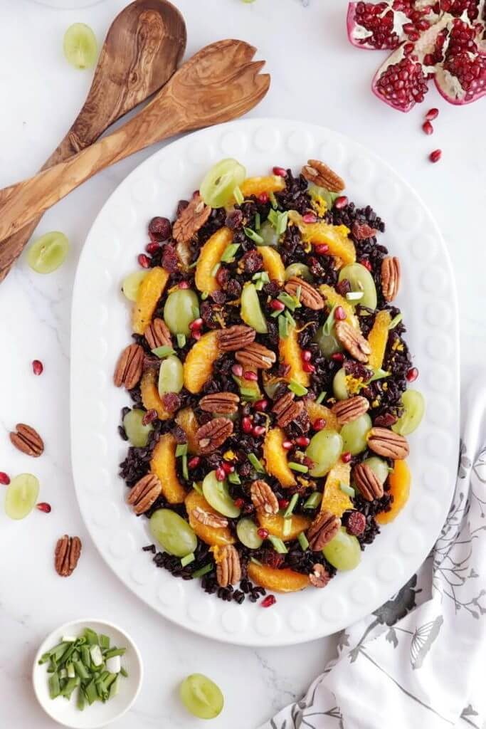 The Best Wild Rice Salad with Grape