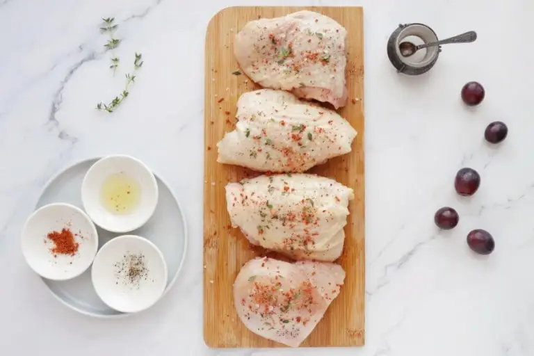Step 2 - Thyme Roasted Chicken with Grapes and Burrata