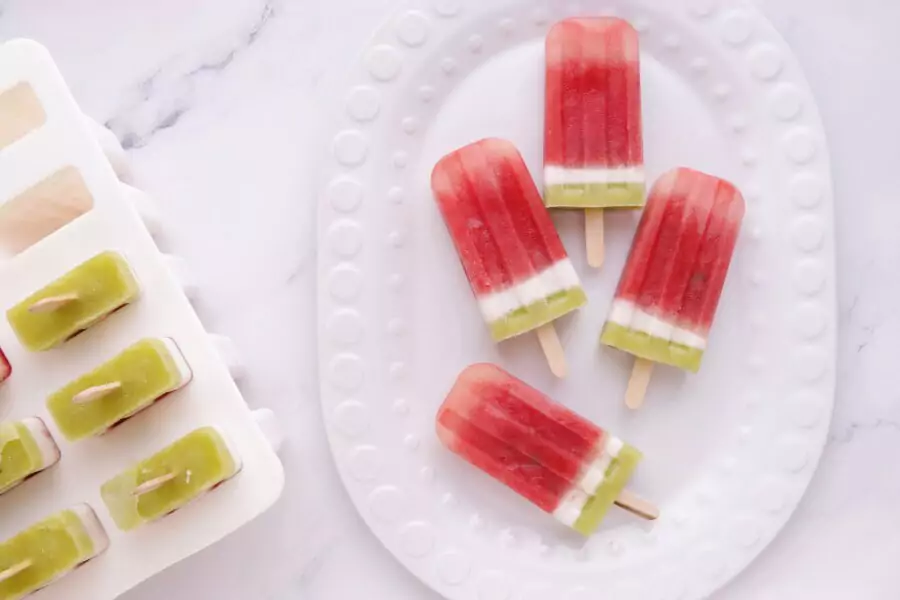 How to serve Watermelon Popsicles