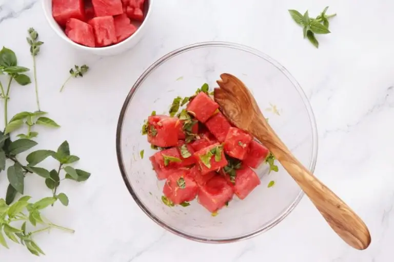 Step 2 - Arugula Watermelon Salad