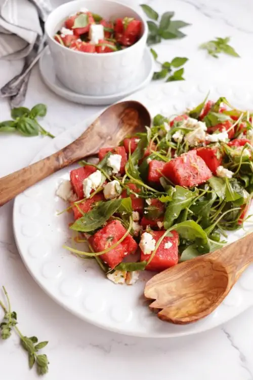 Arugula Watermelon Salad