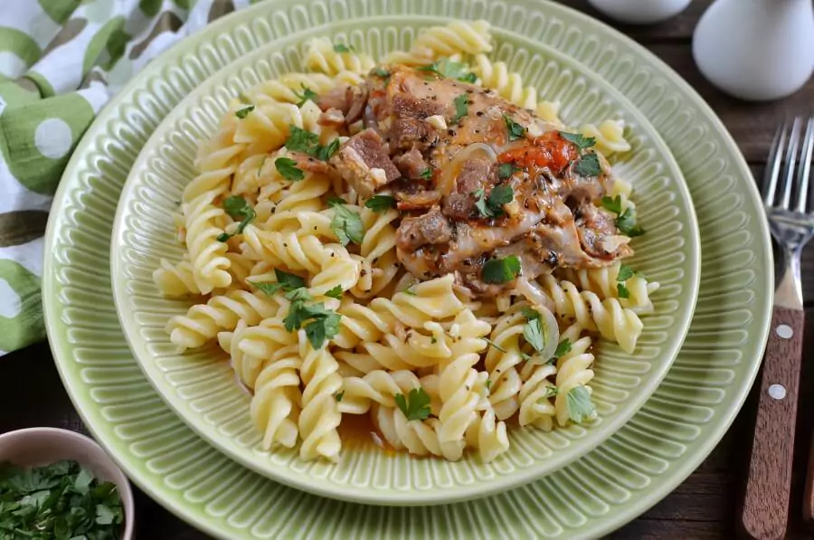 Wine & Tomato Braised Chicken