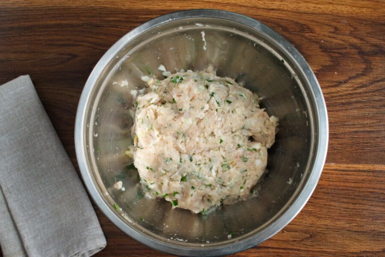 Step 3 - Chicken and Apple Meatballs