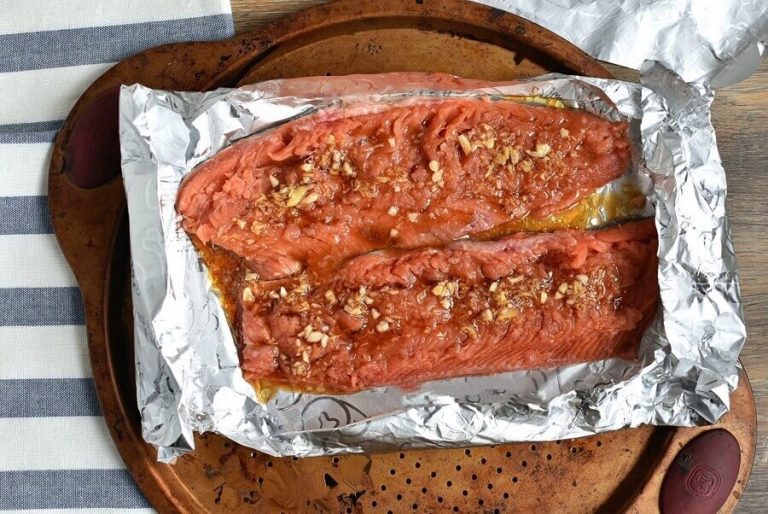 Step 4 - Asian Salmon in Foil