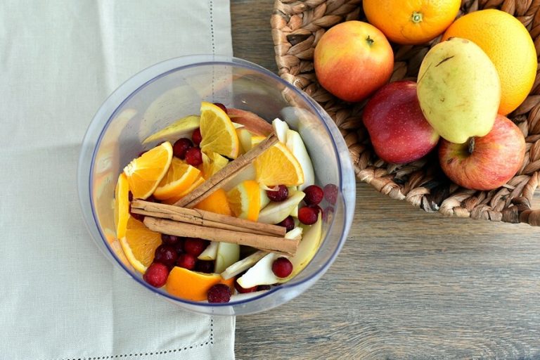 Step 1 - Autumn Harvest Rum Punch