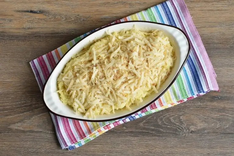 Step 6 - Baked Mashed Potatoes with Parmesan Cheese and Bread Crumbs