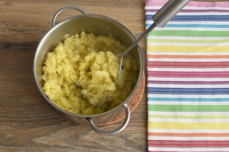Step 3 - Baked Mashed Potatoes with Parmesan Cheese and Bread Crumbs