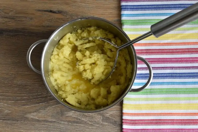 Step 4 - Baked Mashed Potatoes with Parmesan Cheese and Bread Crumbs