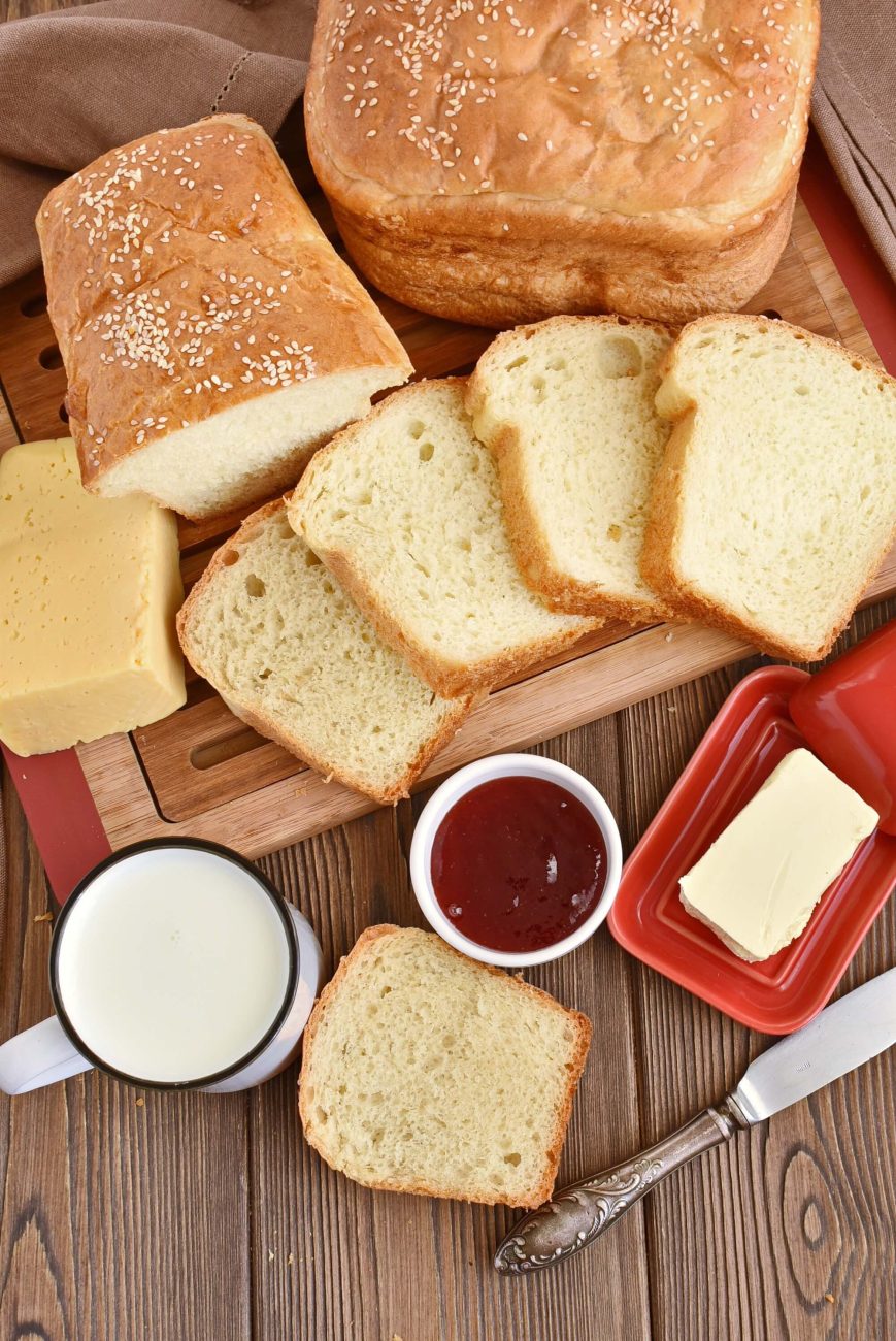 Bread Machine Honey Buttermilk Bread Recipe Cook.me Recipes
