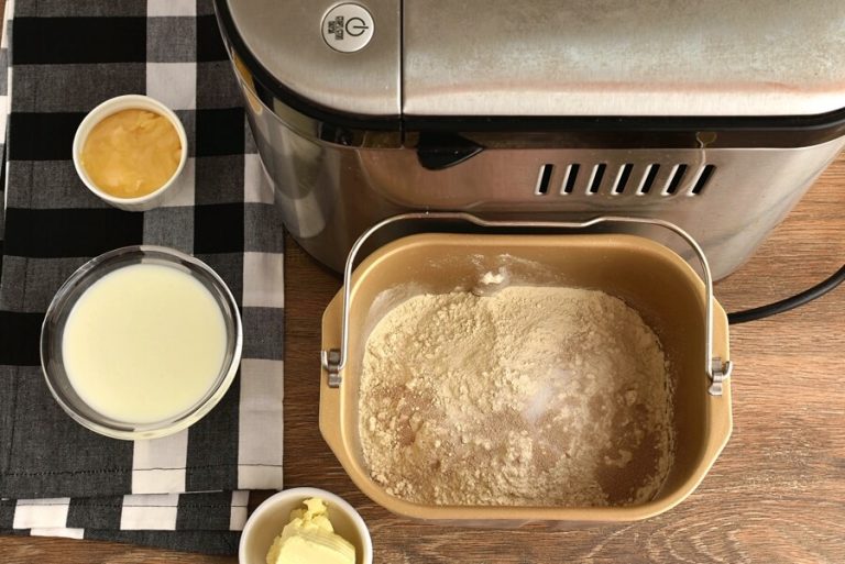 Step 1 - Bread Machine Honey Buttermilk Bread