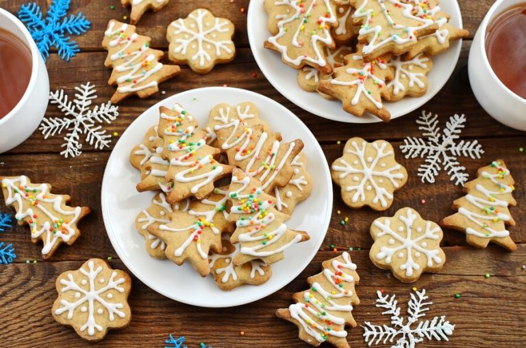 Chai Tree and Snowflake Cookies Recipe Cook.me Recipes