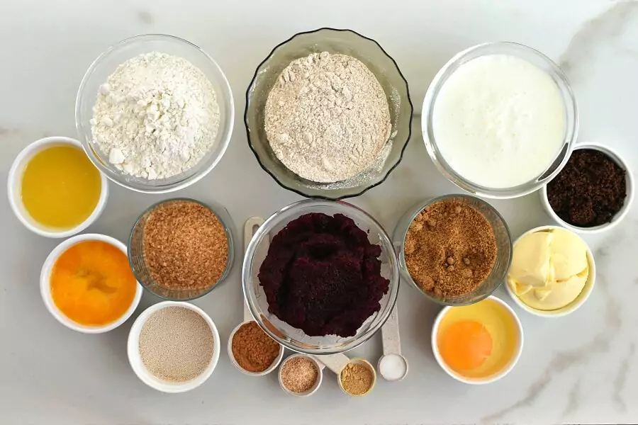 Cinnamon Beet Rolls Recipe-How To Make Cinnamon Beet Rolls -Delicious Cinnamon Beet Rolls
