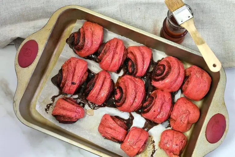 Step 11 - Cinnamon Beet Rolls