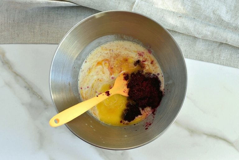 Step 2 - Cinnamon Beet Rolls