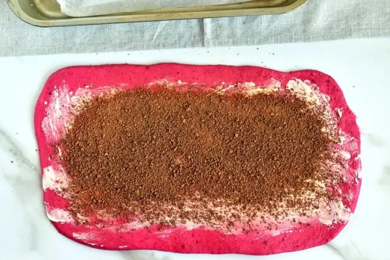 Step 8 - Cinnamon Beet Rolls