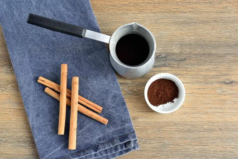 Step 1 - Cinnamon Mocha Coffee