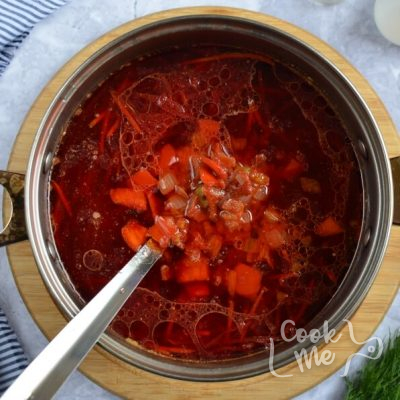 Classic Red Borscht Recipe (Beet Soup) recipe - step 3