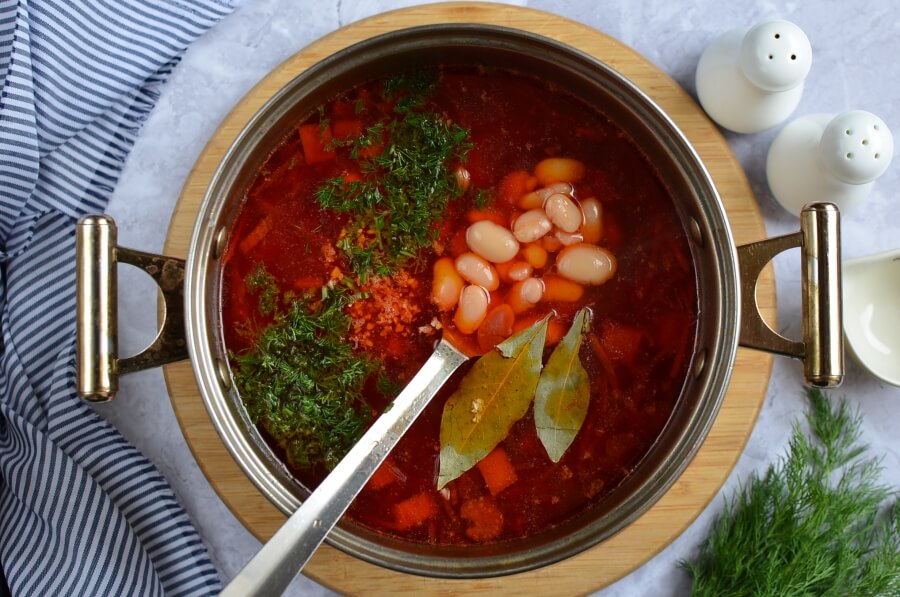 Classic Red Borscht Recipe (Beet Soup) recipe - step 4