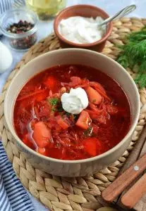 Classic Red Borscht Recipe (Beet Soup)