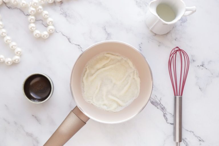 Step 1 - Classic Italian Panna Cotta