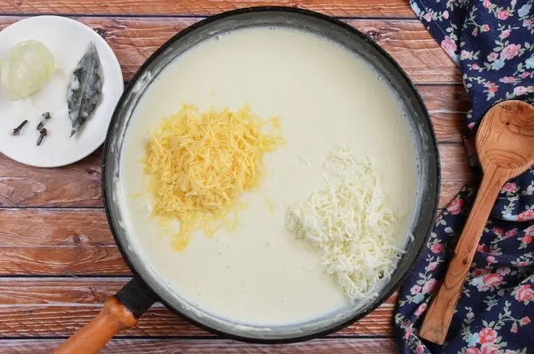 Step 6 - Classic Mornay Sauce