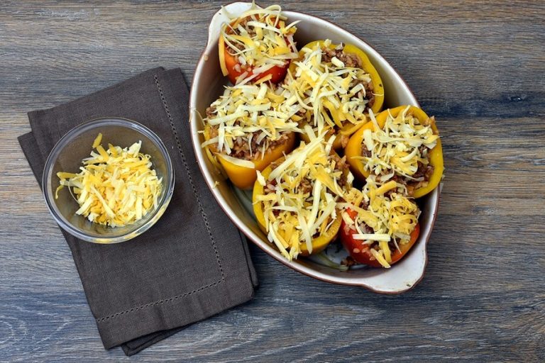 Step 6 - Classic Stuffed Peppers