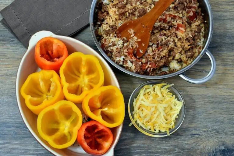 Step 6 - Classic Stuffed Peppers