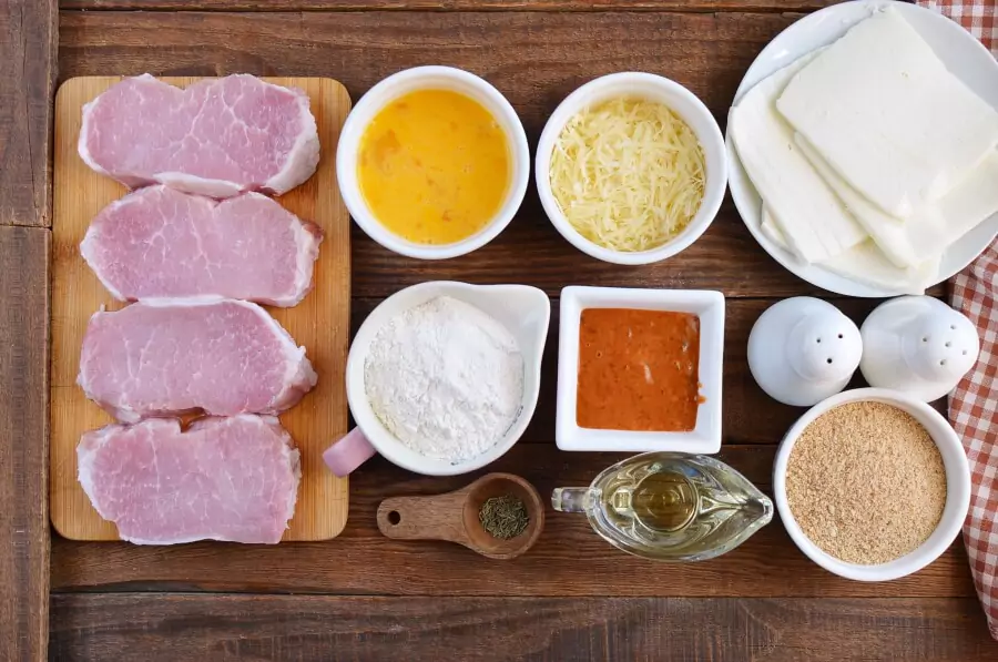 Ingredients for Veal Parmesan