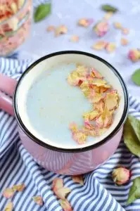 Cosmic Ginger Rose Activated Charcoal Latte