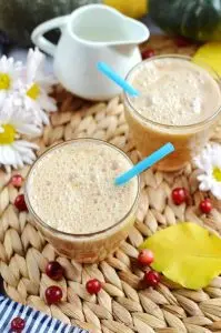 Cranberry Pumpkin Cold Brew Coffee Drink