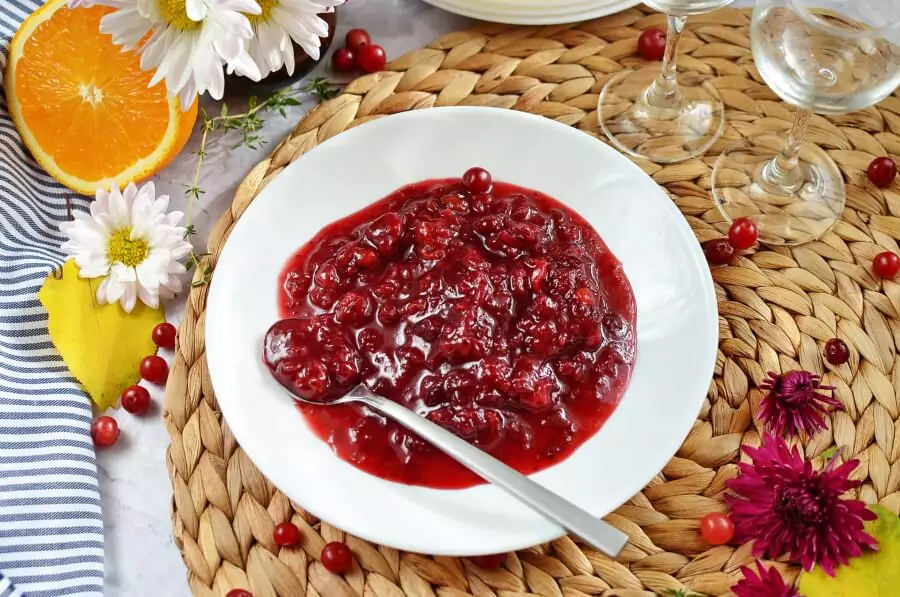 Cranberry Sauce for Thanksgiving