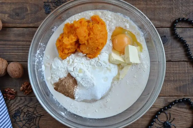 Step 2 - Cream Cheese Stuffed Pumpkin Dinner Rolls
