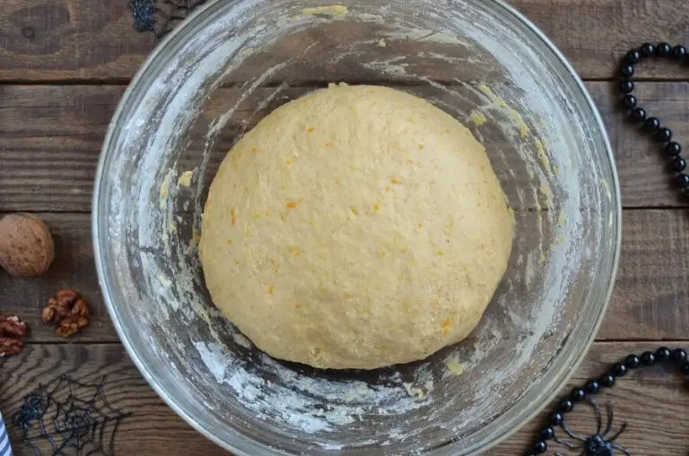 Step 3 - Cream Cheese Stuffed Pumpkin Dinner Rolls