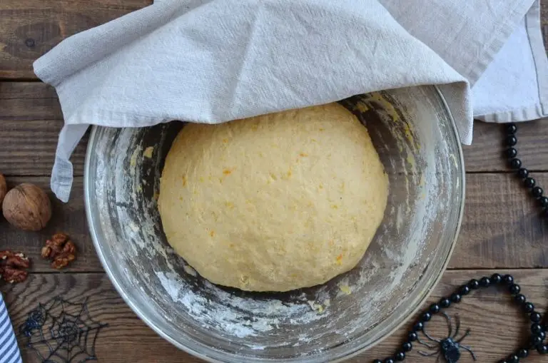 Step 4 - Cream Cheese Stuffed Pumpkin Dinner Rolls