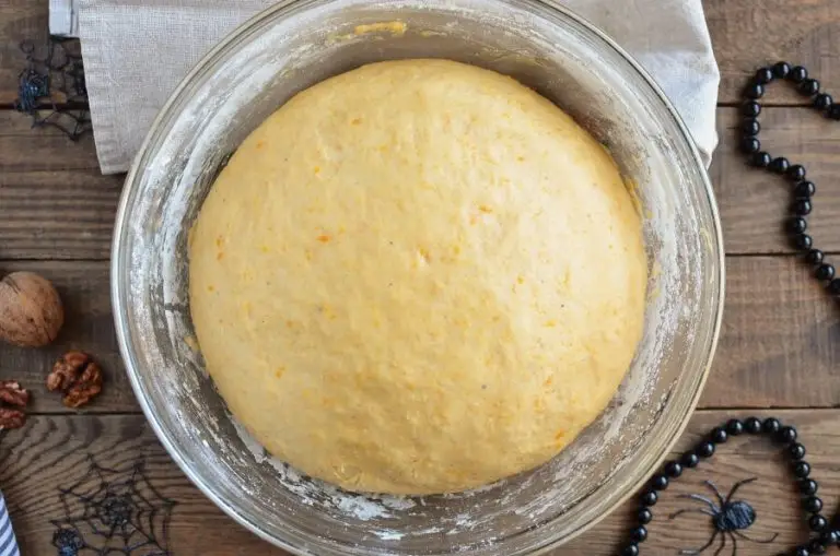 Step 4 - Cream Cheese Stuffed Pumpkin Dinner Rolls