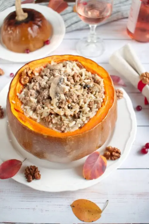 Dinner in a Pumpkin