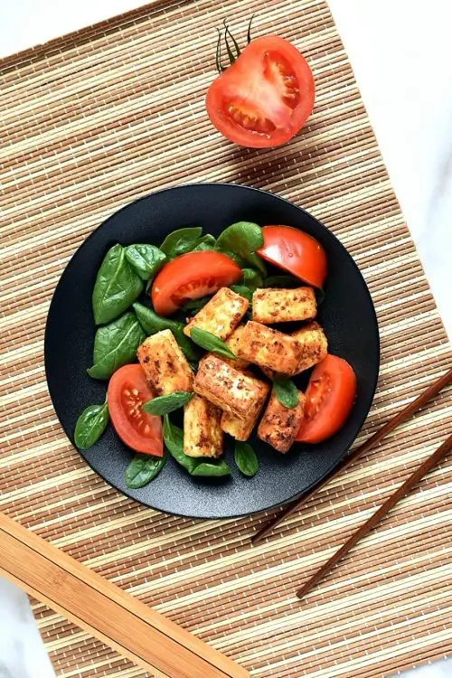 Easy Vegan Crispy Fried Tofu